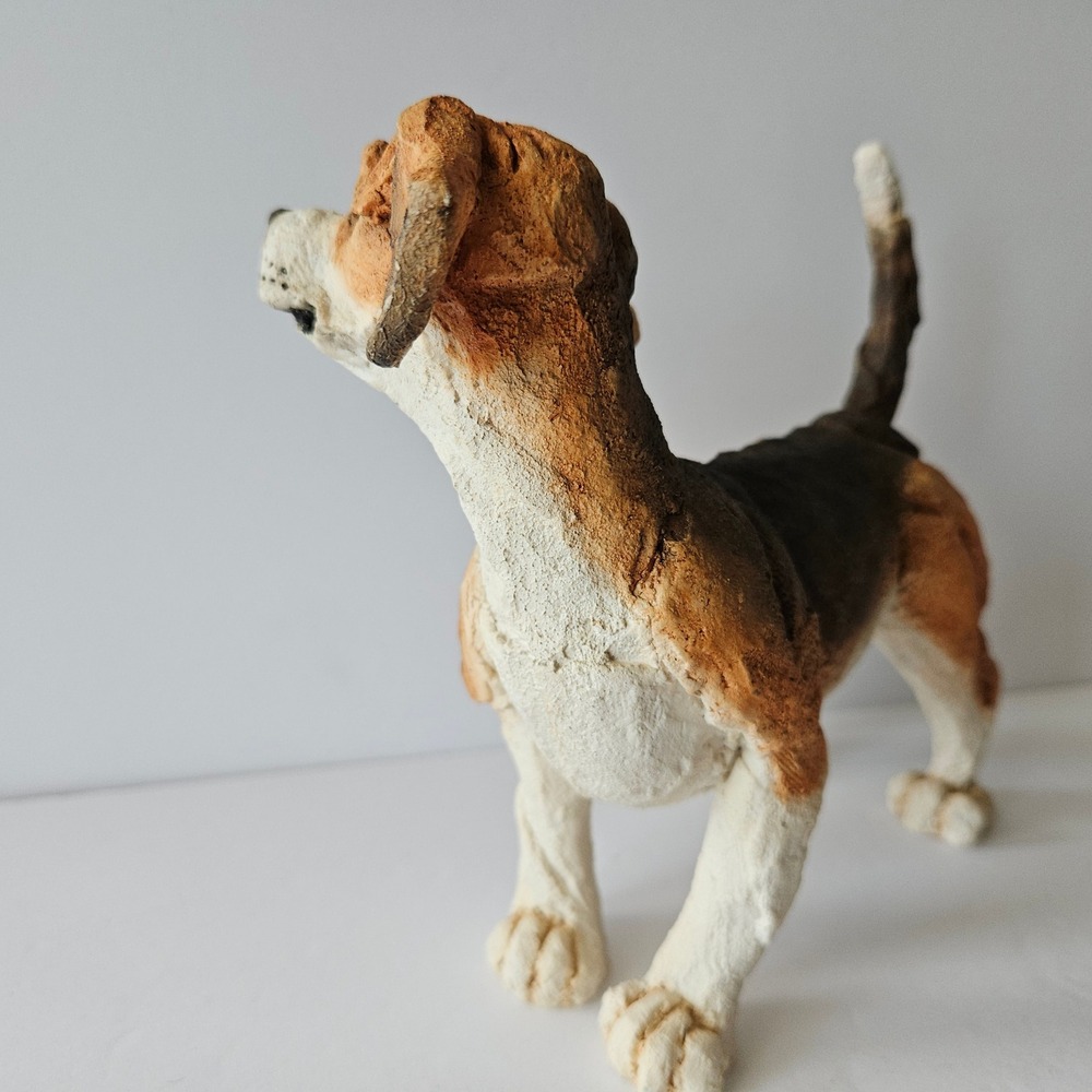 Vtg A Breed Apart #70001 BEAGLE Dog Statue 2001 Country Artists Resin EXCELLENT - Picture 7 of 11